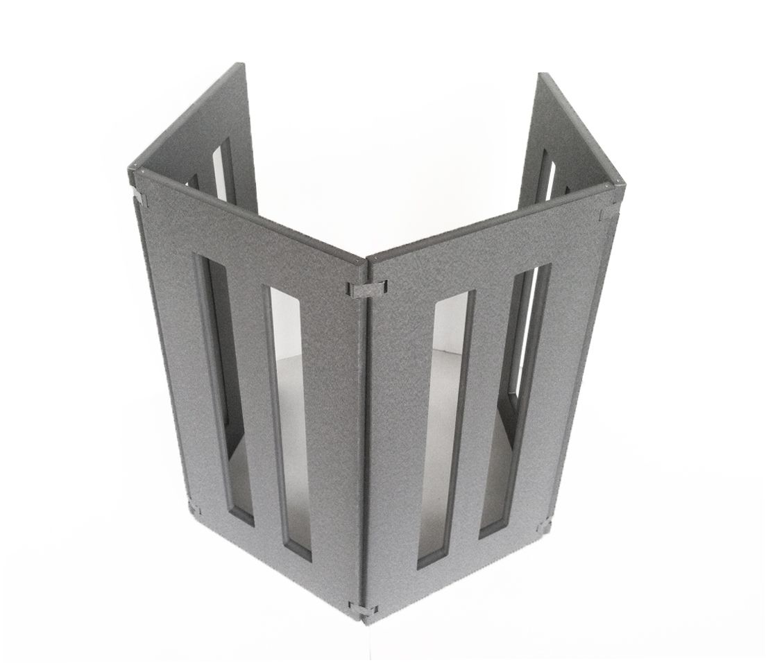 4 panel outdoor backyard dog gate