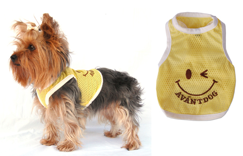 Yellow dog tank top/t-shirt