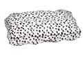 Square dog pillow bed - cow