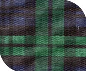 Dog Corner Bed hunter plaid