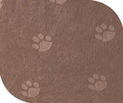 Psuede tan sherpa dogbed fabric