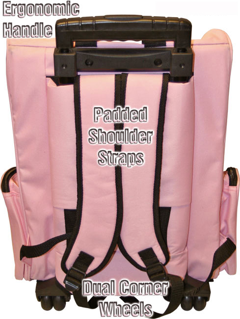 rearview of dog back pack